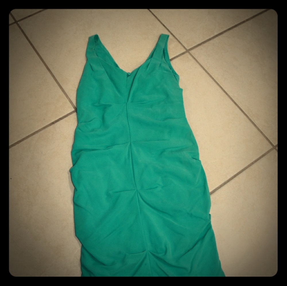 Aqua Blue Nicole Miller Dress